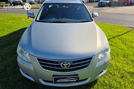 Silver 2009 Toyota Aurion Sedan Presara