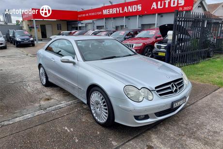 Silver 2006 Mercedes-Benz CLK280 Coupe Elegance