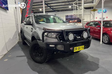 Silver 2019 Ford Ranger Double Cab Pick Up Wildtrak 2.0 (4X4)