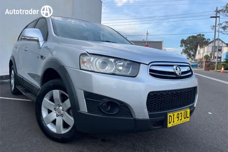 Silver 2013 Holden Captiva Wagon 7 Sx (Fwd)