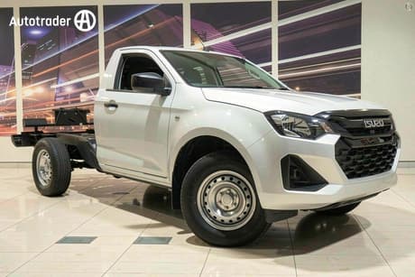 White 2026 Isuzu D-MAX Cab Chassis Sx (4X2) High-Ride