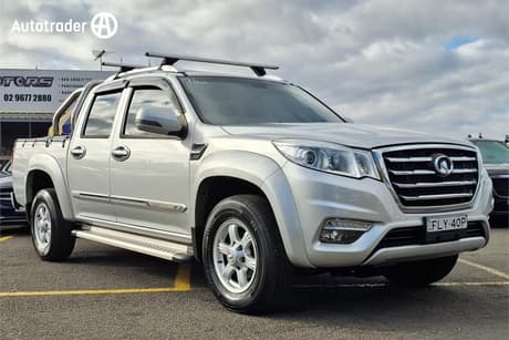 Silver 2020 Great Wall Steed Dual Cab Utility (4X2)