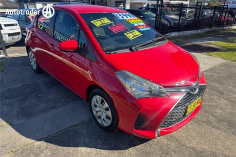 2016 Toyota Yaris Ascent Ncp130R My15