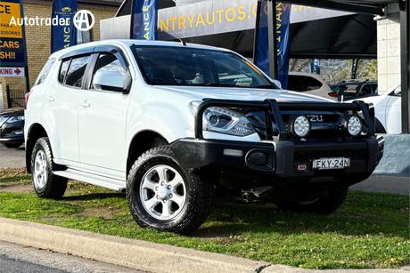 White 2018 Isuzu MU-X Wagon Ls-M (4X4)