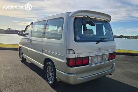 White 1998 Toyota Granvia Commercial