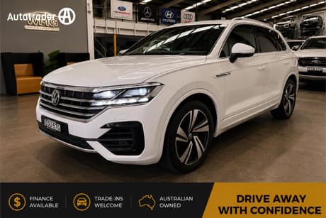 White 2020 Volkswagen Touareg Wagon 210Tdi R-Line