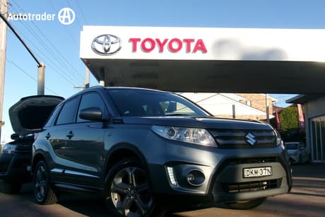 Grey 2015 Suzuki Vitara Wagon Rt-S
