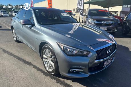 Blue 2014 Infiniti Q50 Sedan 2.2D Gt