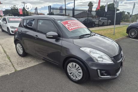 Grey 2014 Suzuki Swift Hatchback Gl Navigator