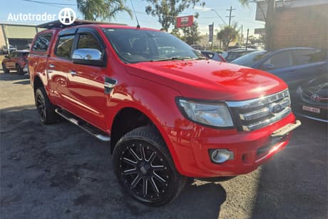 Red 2015 Ford Ranger Dual Cab Utility Xlt 3.2 (4X4)
