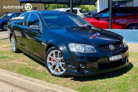 Black 2011 Holden Commodore Utility Ss-V