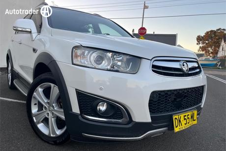 White 2015 Holden Captiva Wagon 7 Ltz (4X4)