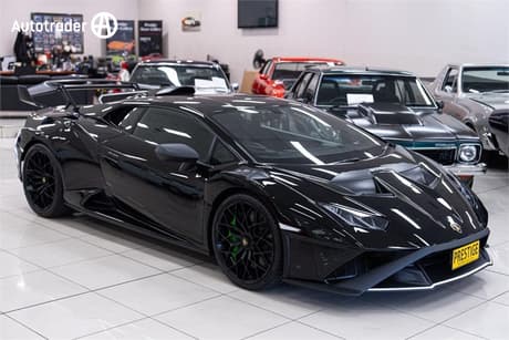 Black 2023 Lamborghini Huracan Coupe STO
