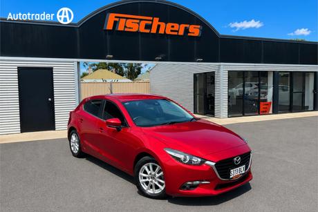 Red 2016 Mazda 3 Hatchback Touring