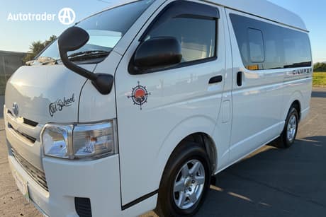 White 2017 Toyota HiAce Camper Commercial CAMPING