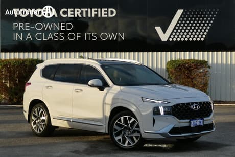 White 2021 Hyundai Santa FE Wagon Highlander Mpi (2Wd)