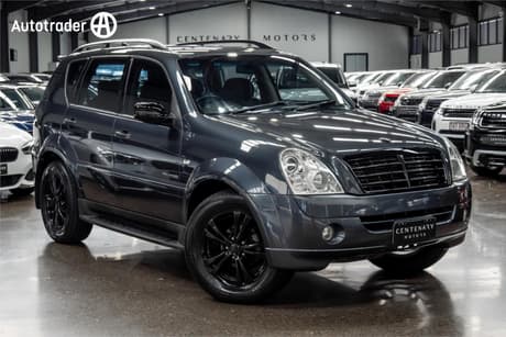 Grey 2009 Ssangyong Rexton Wagon Rx270 Xdi (5 Seat) Ii