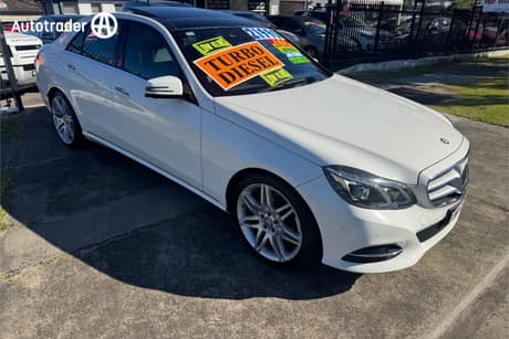 White 2014 Mercedes-Benz E250 Sedan Cdi