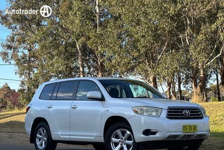2010 Toyota Kluger Kx-R (4X4) 7 Seat Gsu45R My11 Upgrade