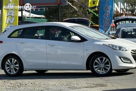 White 2013 Hyundai I30 Wagon Tourer Active 1.6 Gdi