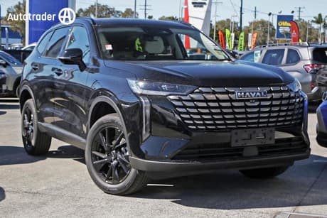 Black 2026 GWM Haval H6 Wagon Ultra Hybrid (Awd)
