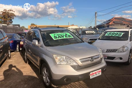 Silver 2007 Honda CR-V Wagon (4X4) Sport