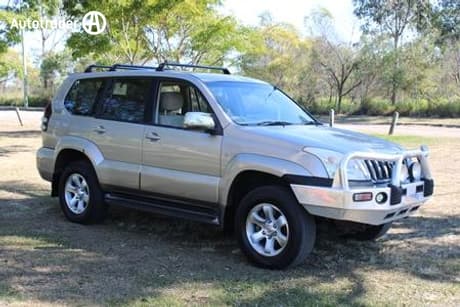 Gold 2005 Toyota Landcruiser Prado SUV GXL 4X4
