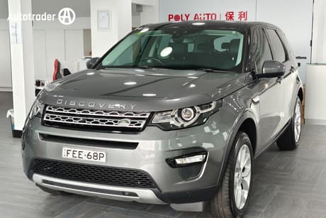 Grey 2017 Land Rover Discovery Sport Wagon Td4 180 Hse 5 Seat