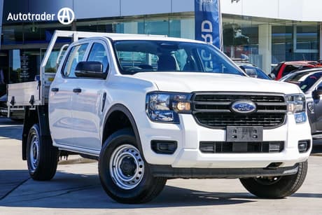 White 2022 Ford Ranger Double Cab Chassis Xl 2.0 (4X4)