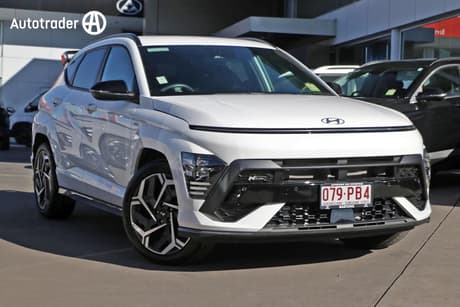 White 2025 Hyundai Kona Wagon Elite