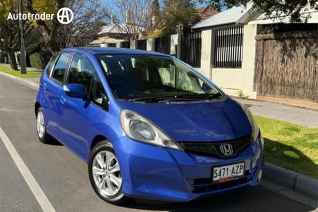 Blue 2013 Honda Jazz Hatchback Vibe