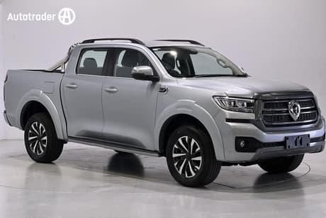 Silver 2026 GWM Cannon Dual Cab Utility Lux (4X4)