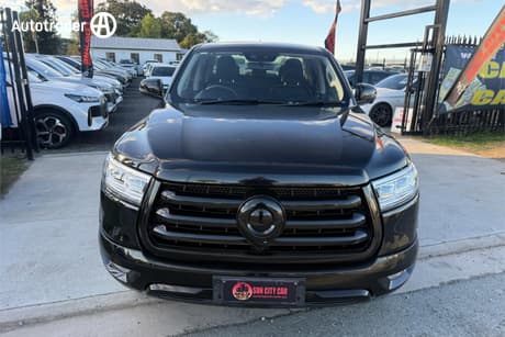 Black 2021 GWM UTE Dual Cab Utility Cannon (4X4)
