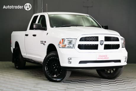 White 2021 RAM 1500 Crew Cab Utility Express (4X4)