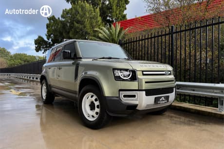 Green 2022 Land Rover Defender Wagon 110 P300 Standard (221Kw)