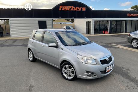 Silver 2010 Holden Barina Hatchback