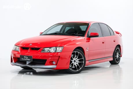 Red 2003 HSV Clubsport Sedan R8 YII