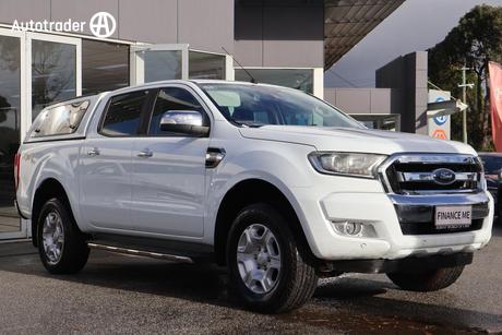 White 2018 Ford Ranger Dual Cab Utility Xlt 3.2 (4X4)