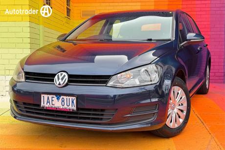 Blue 2013 Volkswagen Golf Hatchback 90 Tsi Trendline