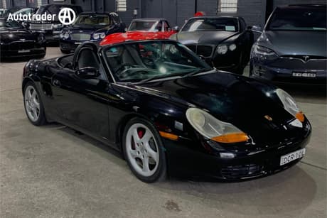Black 2001 Porsche Boxster Roadster S