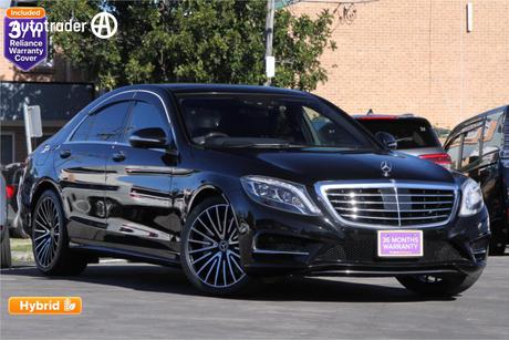 Black 2015 Mercedes-Benz S-Class Sedan S400 AMG LINE (HYBRID)