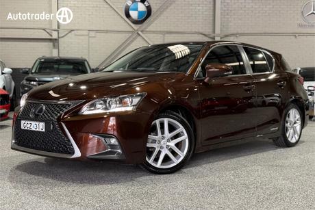 Bronze 2018 Lexus CT200H Hatchback Luxury Hybrid