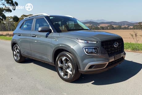 Grey 2026 Hyundai Venue Wagon Active