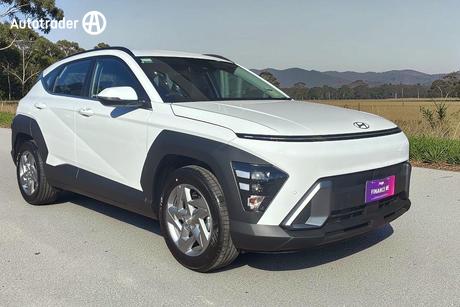 White 2026 Hyundai Kona Wagon