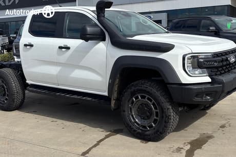White 2026 Ford Ranger Double Cab Chassis Xlt 3.0 (4X4)