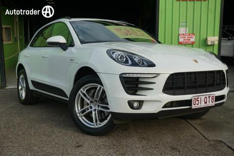 White 2015 Porsche Macan Wagon S Diesel