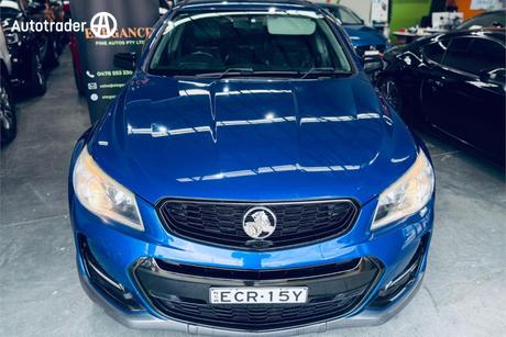 2016 Holden Commodore Sv6 Black Pack Vfii My16