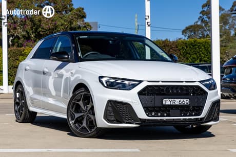 White 2026 Audi A1 Hatch 40 TFSI S LINE F