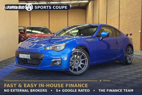 Blue 2013 Subaru BRZ Coupe