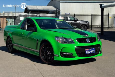 Green 2017 Holden UTE Utility Ss-V Redline Magnum Edt